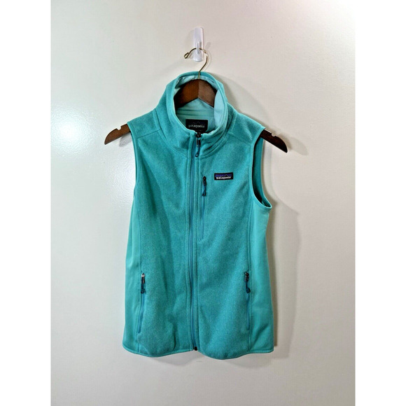 Patagonia Jackets & Blazers - Women’s Patagonia Vest Size S Blue Teal Outdoor Active Hiking Travel Gorpcore